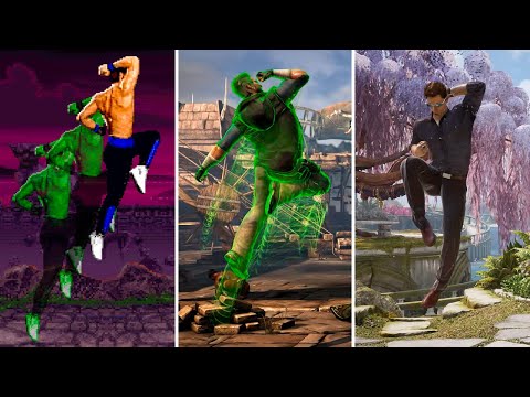 Evolution of Johnny Cage's Shadow Uppercut (1993-2025)