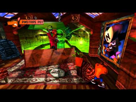 Crash Bandicoot 100% Walkthrough HD - Part 19: Pinstripe