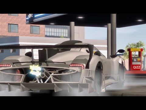 Real Driving School: New Car! (Pagani Zonda R) Quick look. 