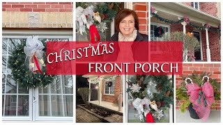 Christmas 2021 Front Porch Decorate with Me | Christmas Decorate with Me 2021