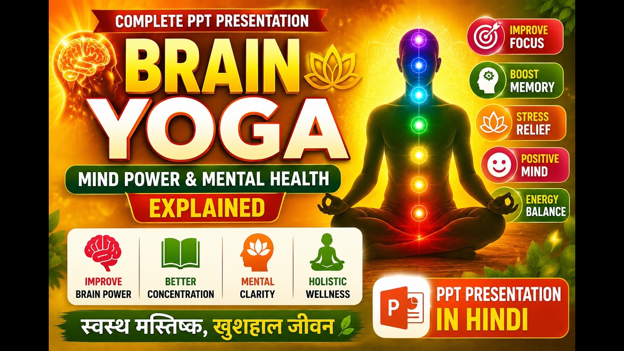 What is Brain Yoga? | Complete PPT Presentation in Hindi
