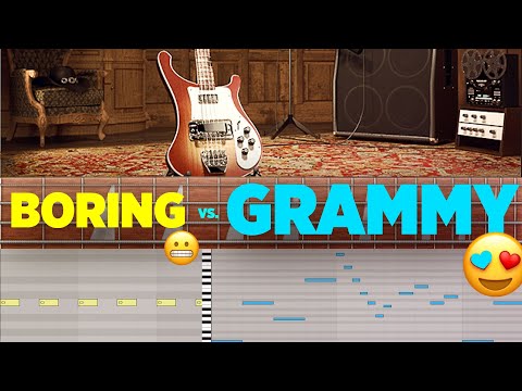 New 8 Step Method for GRAMMY-LEVEL Bass Lines (from Grammy Winner Lophiile)