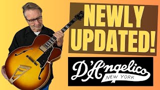Video thumbnail for D’Angelico Excel EXL-1 Review - Design Updated!! | D’Angelico Guitars by Rich Severson