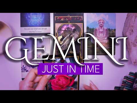 GEMINI TAROT READING | “GOLD ARRIVES! HERE IT COMES!” JUST IN TIME