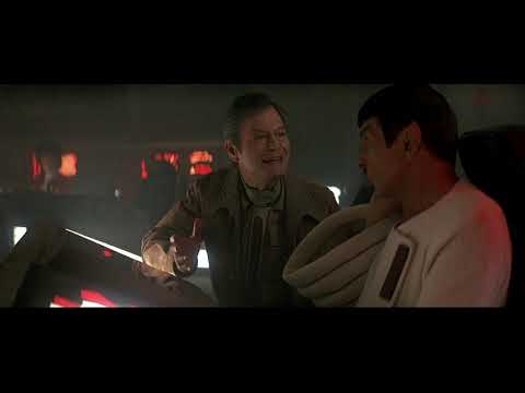 Star Trek IV: The Voyage Home (1986) Clip - Spock and McCoy Conversation - 4K Upscale