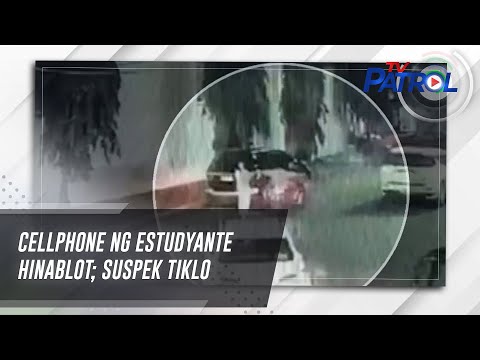 Cellphone ng estudyante hinablot; suspek tiklo