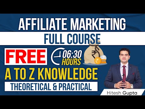 Affiliate Marketing for Beginners full Course Hindi | How to Make Money Online | AffiliateMarketing