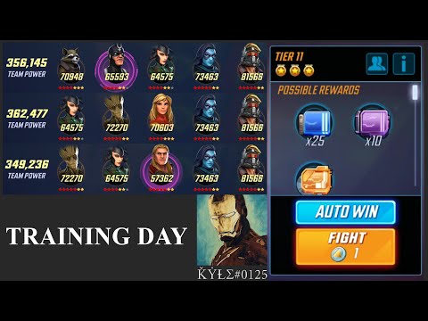 Challenge: Training Day •Tier 11 •3 Stars