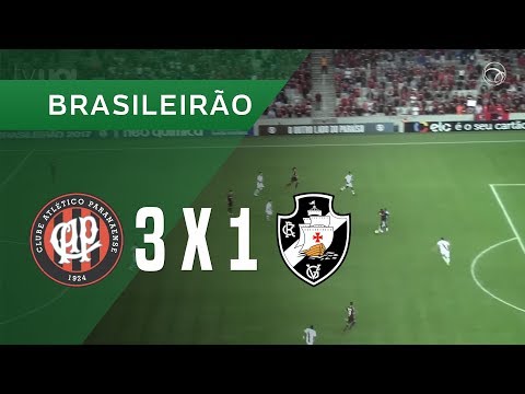 ATLÉTICO-PR 3 X 1 VASCO - 19/11 - BRASILEIRÃO 2017
