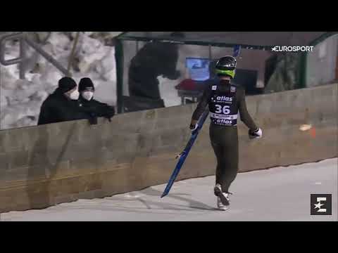 Timi Zajc 143M Funny Crash Wilingen 2022