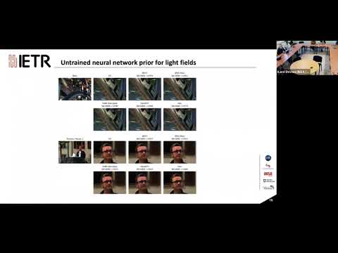 Vaader Seminar: Light Field Compact Representation - Xiaoran Jiang