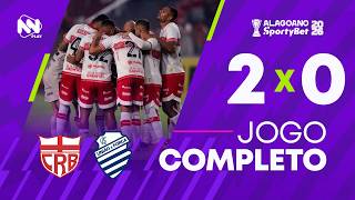 CRB 2 X 0 CSA - 18/02/26 | SEMIFINAL ALAGOANO 2026 | #LIVE