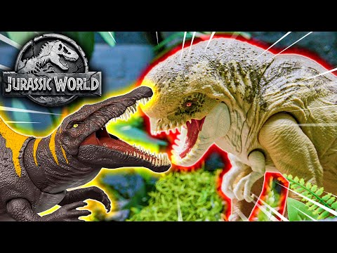 Jurassic World Rebirth I Colossal Clash “Distortus Rex Vs Spinosaurus”  | Ad