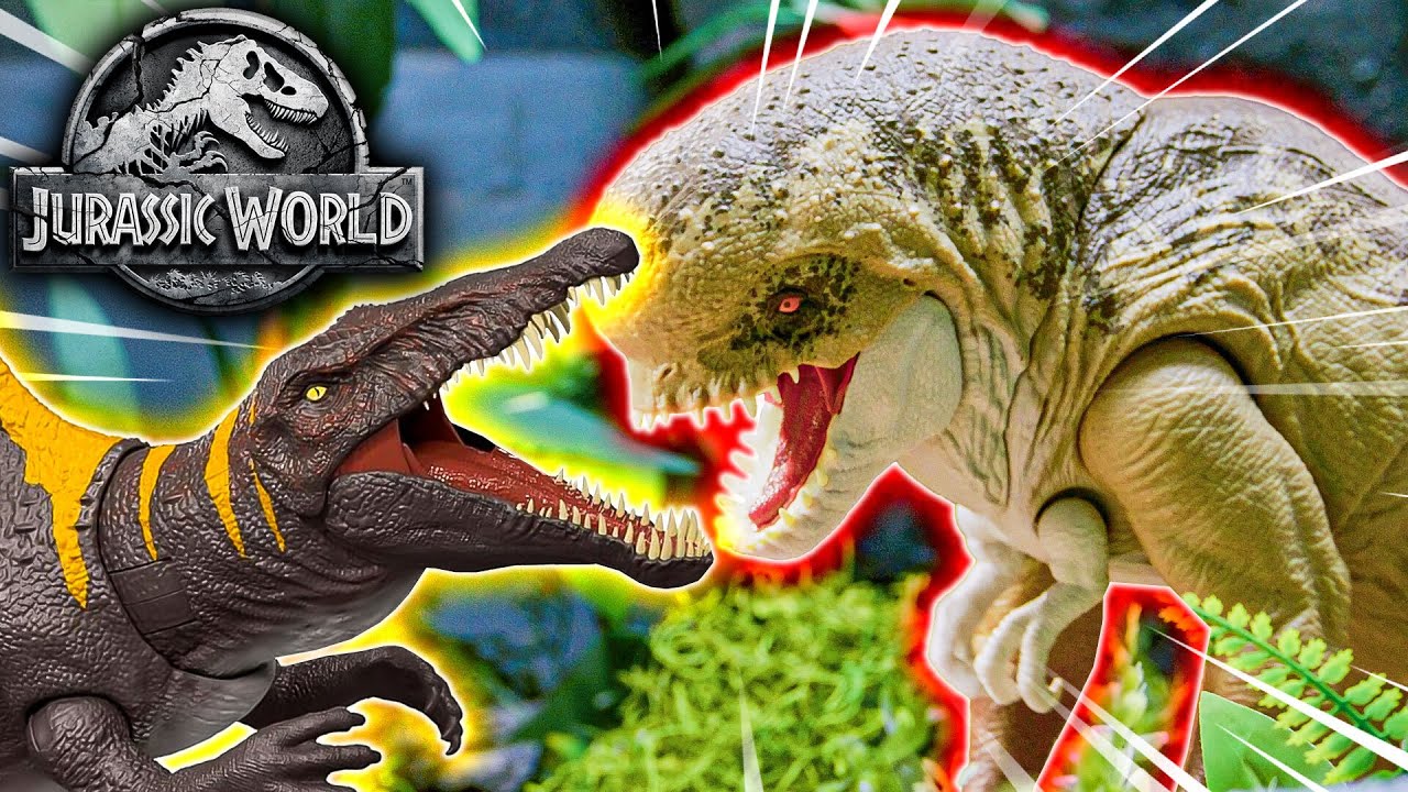 Jurassic World Rebirth I Colossal Clash “Distortus Rex Vs Spinosaurus”  | Ad