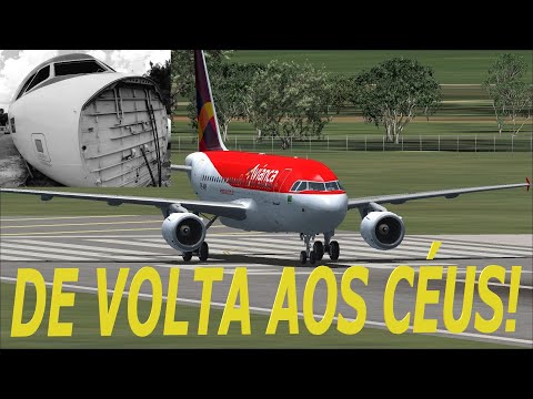 DE VOLTA AOS CÉUS | AIRBUS A318 - AVIANCA | FSX