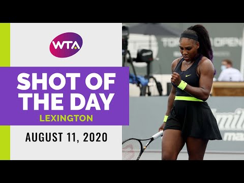 Теннис Serena Williams | 2020 Lexington Day 2 | Shot of the Day