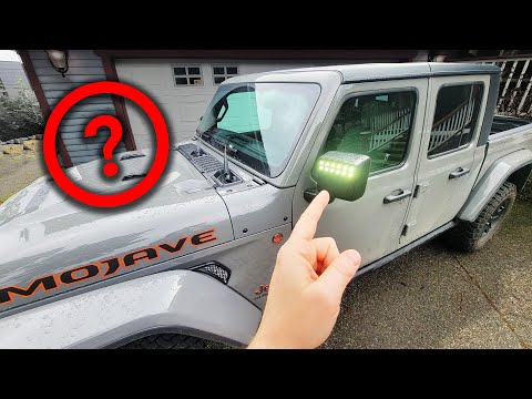 Are These Oracle Side Mirror Lights Worth It? Install on New Jeep Gladiator
