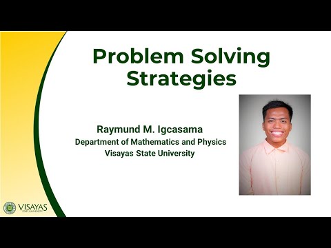 PROBLEM SOLVING STRATEGIES/HEURISTICS