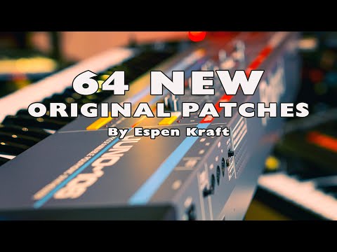 Roland Juno-106 | 64 new original retro patches - download