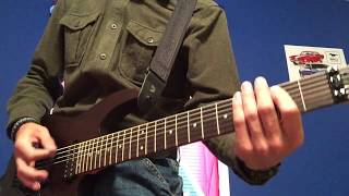 Kutless - Winds of Change (guitar cover, with my 7 string in standard tuning)