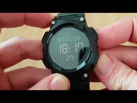 Мужские часы Skmei Teopolis / 1248. Видео обзор! Инструкция! Как настроить!