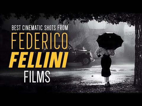 The MOST BEAUTIFUL SHOTS of FEDERICO FELLINI Movies