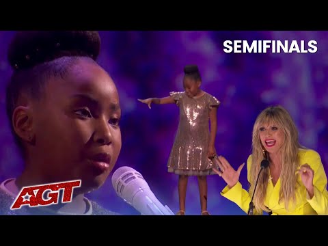 VICTORY BRINKER DROPS THE MIC During Her AGT Semifinals Performance!
