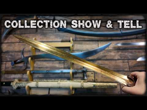 Close-Up Tour of my Historical / Fantasy Weapon Collection