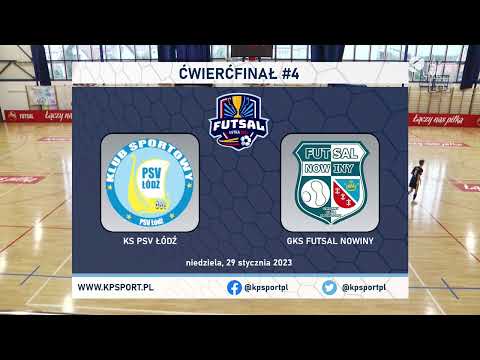 ⚽ KS PSV Łódź 🆚 GKS Futsal Nowiny | Ćwierćfinał | 🏆 MMP W Futsalu U15 - Ustka 2023 #futsal