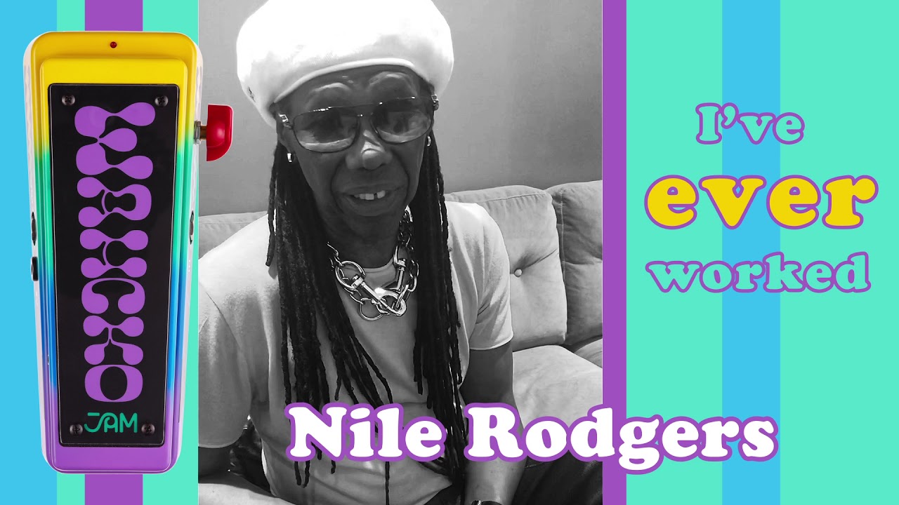  Nile Rodgers on the JAM pedals Wahcko 