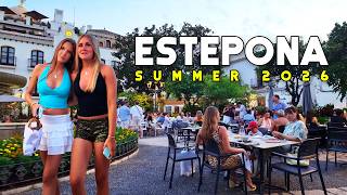 Estepona Spain 🇪🇸 Beautiful Summer August 2026 Update Costa del Sol Walk | Málag