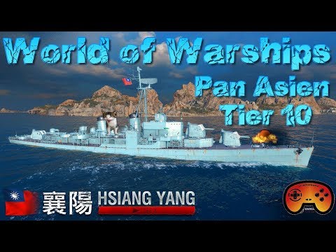 Yueyang Tier 10 DD Pan Asien Gameplay/Preview - World of Warships - Deutsch/German