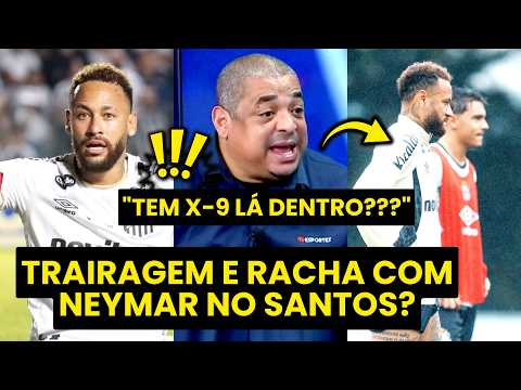 VAMPETA: “MERMÃO, o que MAIS ME SURPREENDE NISSO TUDO é que…” | RACHA COM NEYMAR NO SANTOS?