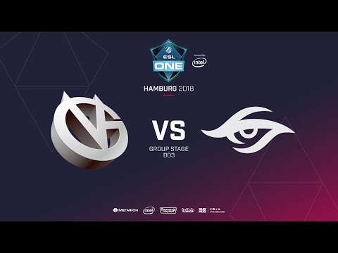 Team Secret vs Vici Gaming, ESL  One Hamburg, bo2, game 1 [Adekvat & Mortales]