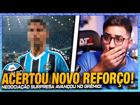 🚨URGENTE! ACERTOU COM GRÊMIO! REFORÇO SURPRESA! MAIS SAÍDA CONFIRMADA!