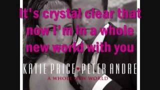 Katie Price And Peter Andre-A Whole New World Lyrics