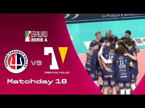 Taranto vs Trentino | Highlights | SuperLega | Matchday 18