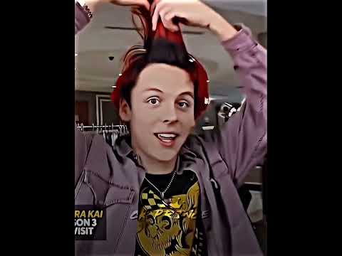 Hawk's hair🔥 RED HAWK🦅🔥#cobrakai #hawk #edit #shorts #jacobbertrand #viralshorts