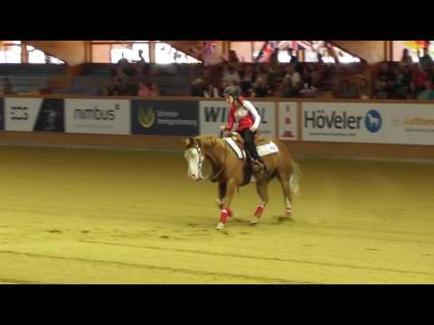 Europameisterschaft 2016 - Reining Junior - Celina Bachleitner