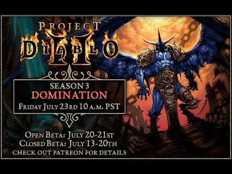 Project Diablo 2 Season 3: Domination Trailer - Legends Don't Need To Be Resurrected