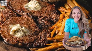 Grill The Best Steak Frites Of Your Life Over Charcoal