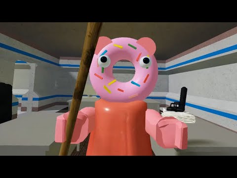 ROBLOX DONUT PIGGY JUMPSCARE - Roblox Piggy RolePlay