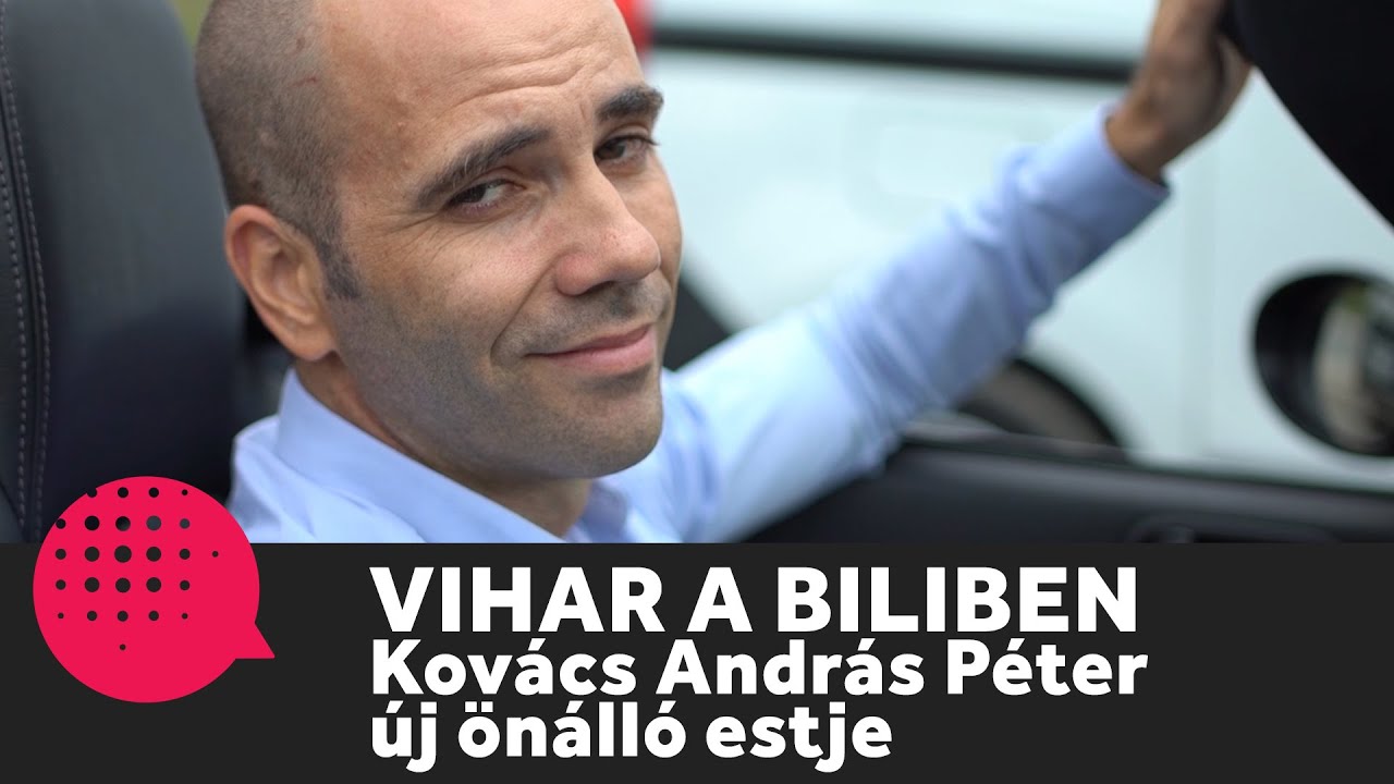 Vihar a biliben | Kovács András Péter új önálló estje | Dumaszínház