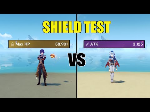 Ineffa Shield vs Zhongli Shield - BEST Shield?? // Genshin impact