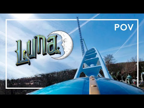 Luna / Opening day POV / New Vekoma roller coaster at Liseberg 2023