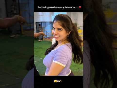 Her happiness is my favourite part♥️😻…..#kumarkiruthiga #kumkicouple #truelove  #birdslovers