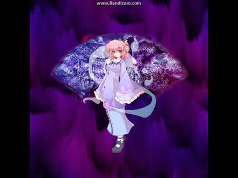 RSS Stage 1 Boss - Yuyuko Saigyouji's Theme - Snowflakes Blooming in Profusion ~ Sakurachill Blossom