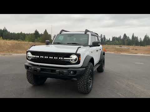 2023 Wildtrack Bronco lifted on 37s!