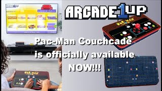 Arcade1up Pac-Man Couchcade is available NOW!!!