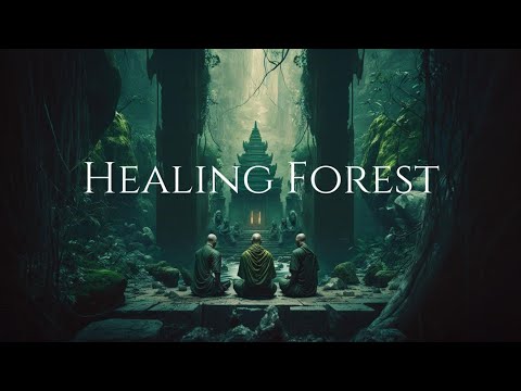 528 Hz Powerful Healing Transformation and Miracles - "Healing Forest"